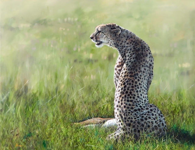 Painting of a Cheetah 